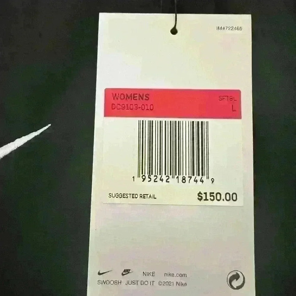 NIKE WOMEN'S LARGE STOCK DUGOUT JACKET - Picture 5 of 5